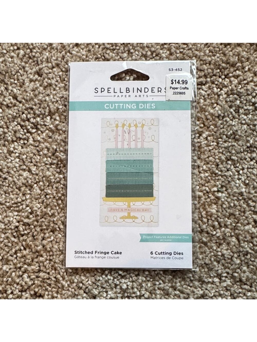 Spellbinders Gold Detailed Cutting Dies